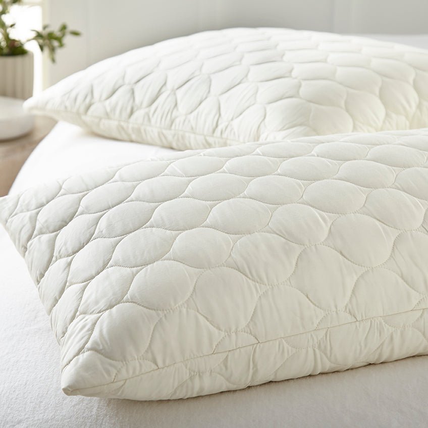 Cotton Pillow Protectors 100% GOTS certified organic cotton pillow covers