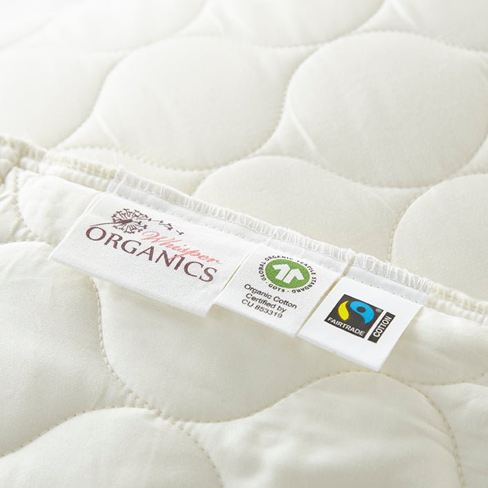 Cotton Pillow Protectors set of 2 breathable organic cotton pillow covers