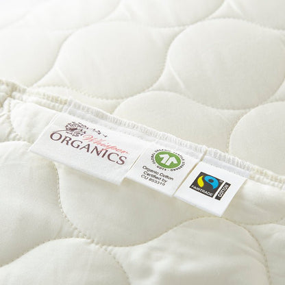 Cotton Pillow Protectors set of 2 breathable organic cotton pillow covers