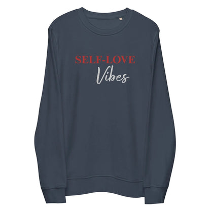 Organic Cotton Sweatshirt - Self Love Sweatshirt – Eco-Friendly Organic Cotton - EMBROIDERY - Baby Organic