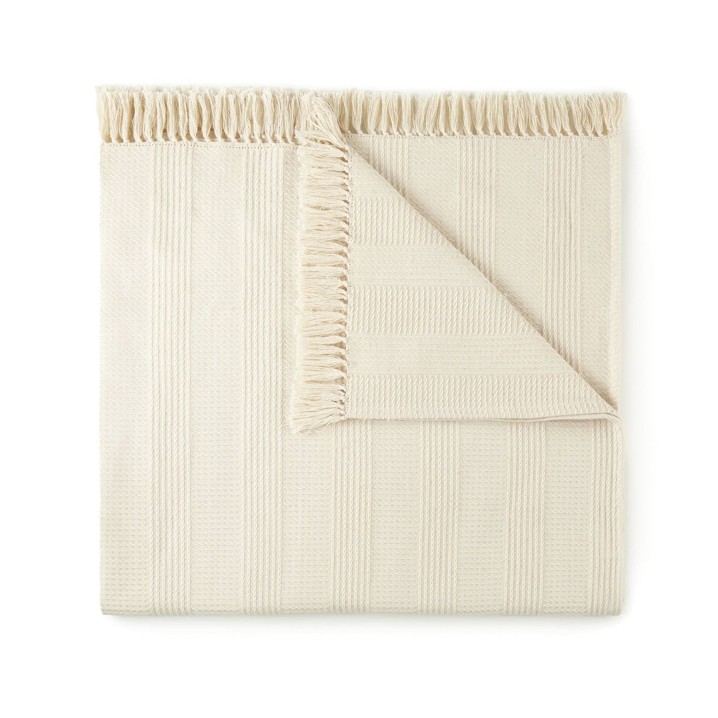 Organic Cotton Throw with Tassels - Baby Organic