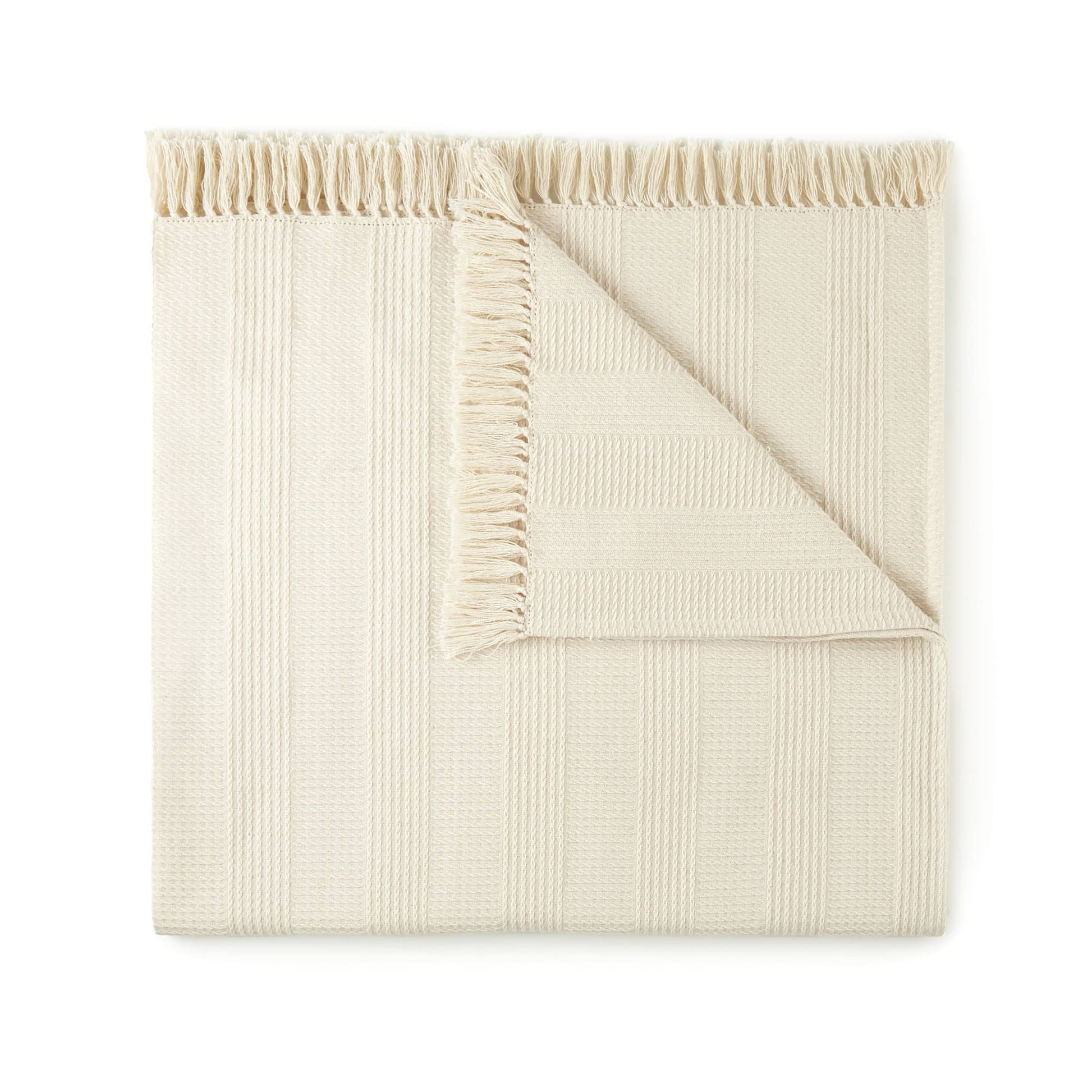 Organic Cotton Throw with Tassels - Baby Organic
