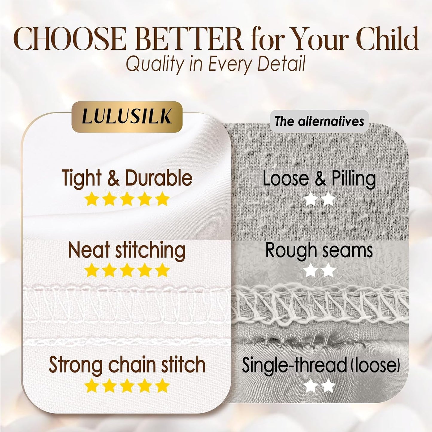 Organic Cotton Toddler Pillowcase 2 Pack, 14 X 20 Travel Pillow Case Cover for Babies, Kids, Boys and Girls, Soft and Breathable Small Pillow Cases with Envelope Closure, Ivory - Baby Organic