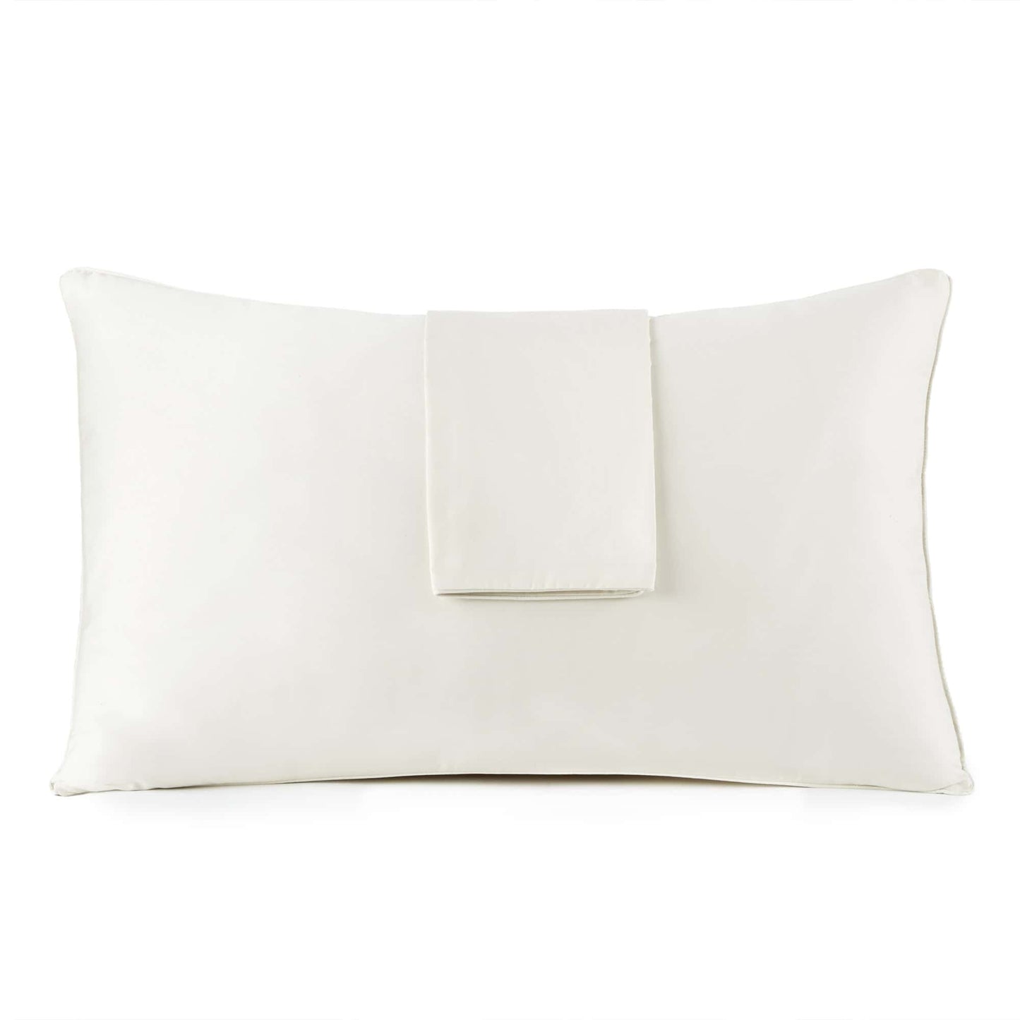 Waterproof Pillow Protectors organic cotton breathable white bedding covers set of 2