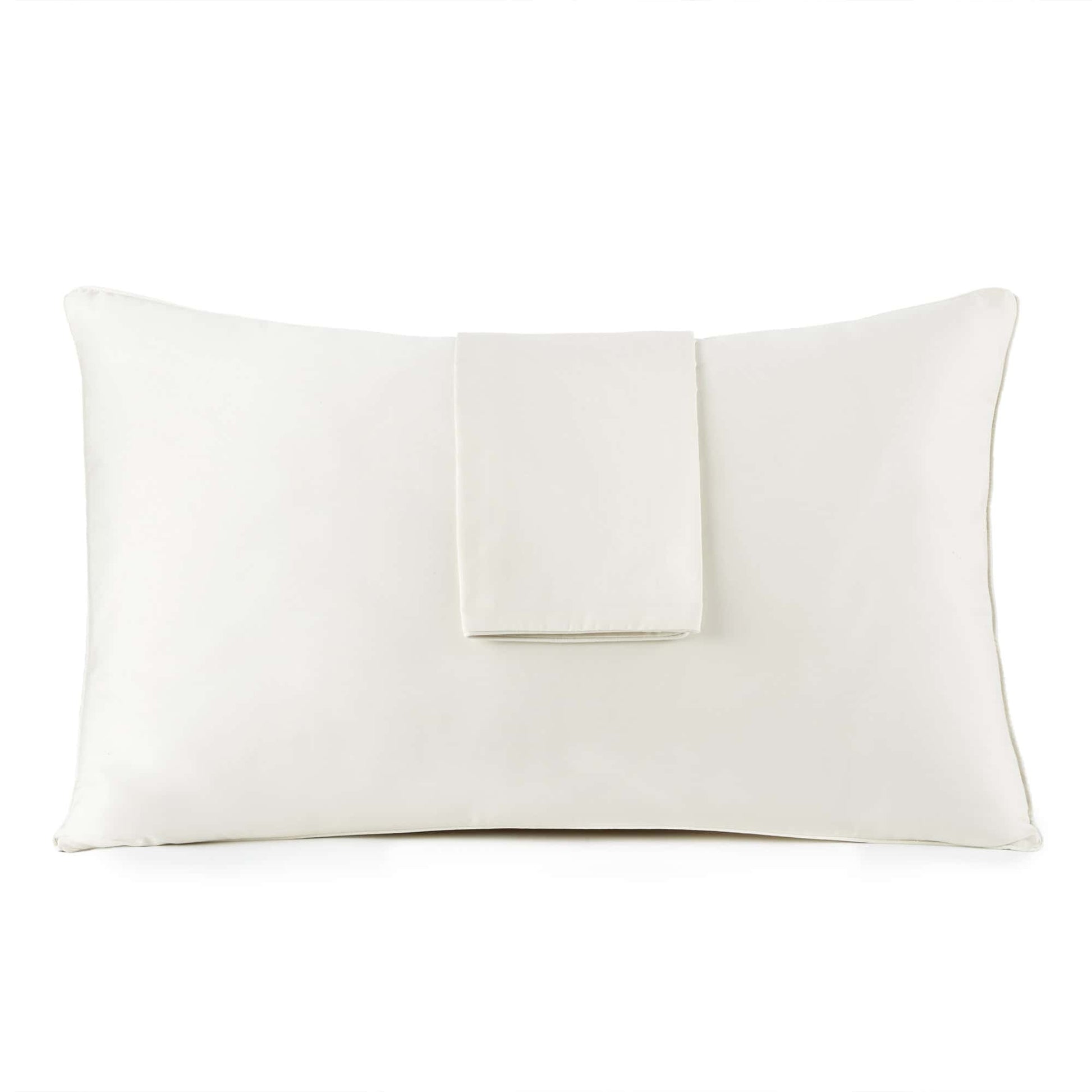 Waterproof Pillow Protectors organic cotton breathable white bedding covers set of 2