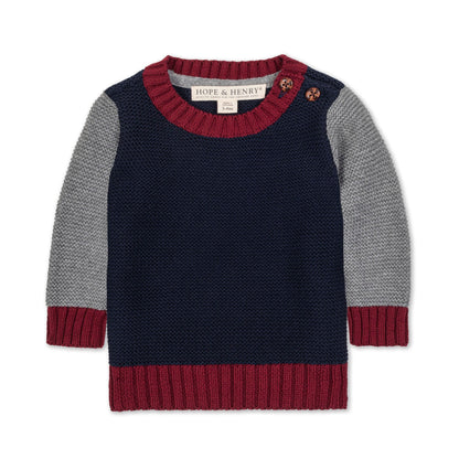 Organic Crewneck Sweater soft organic cotton knit pullover classic style