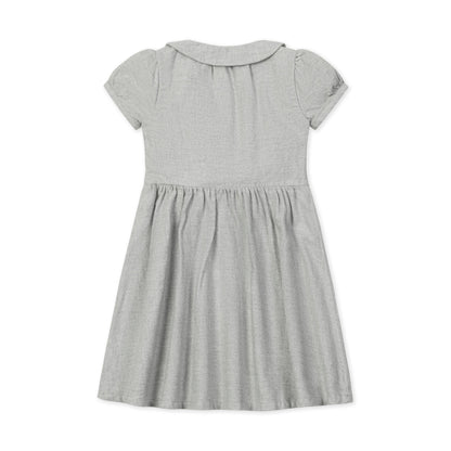 Organic Double Breasted Flannel Dress comfortable everyday flannel dress