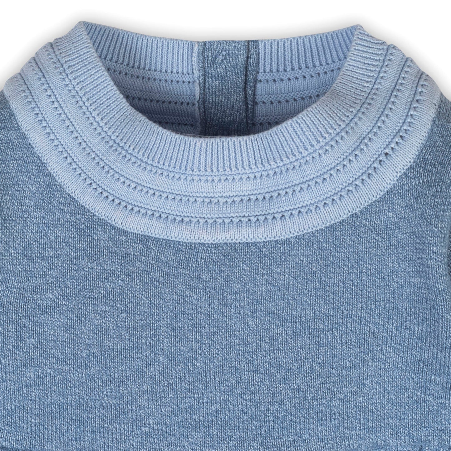 Organic Empire Collar Detail Dress - Baby Organic