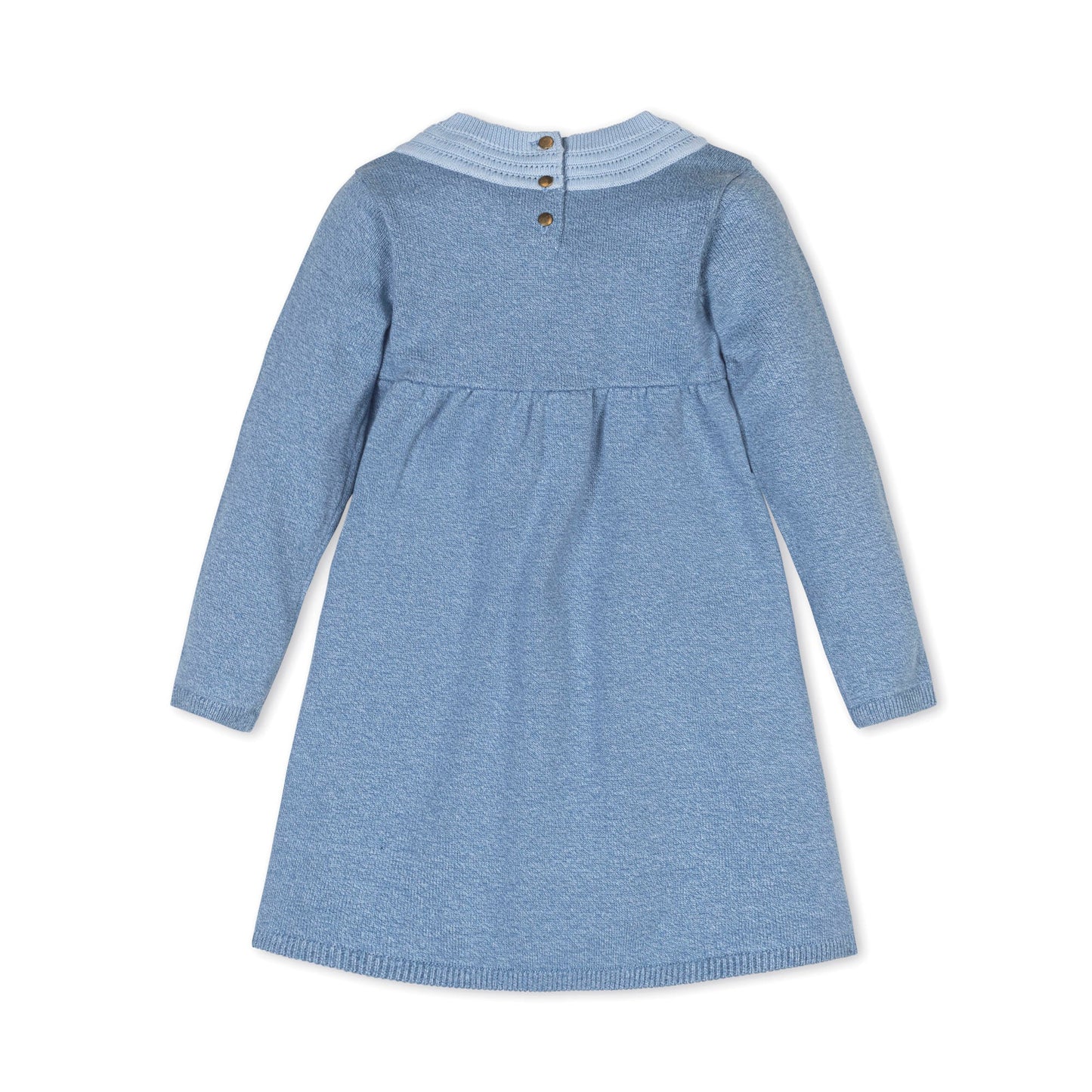 Organic Empire Collar Detail Dress - Baby Organic