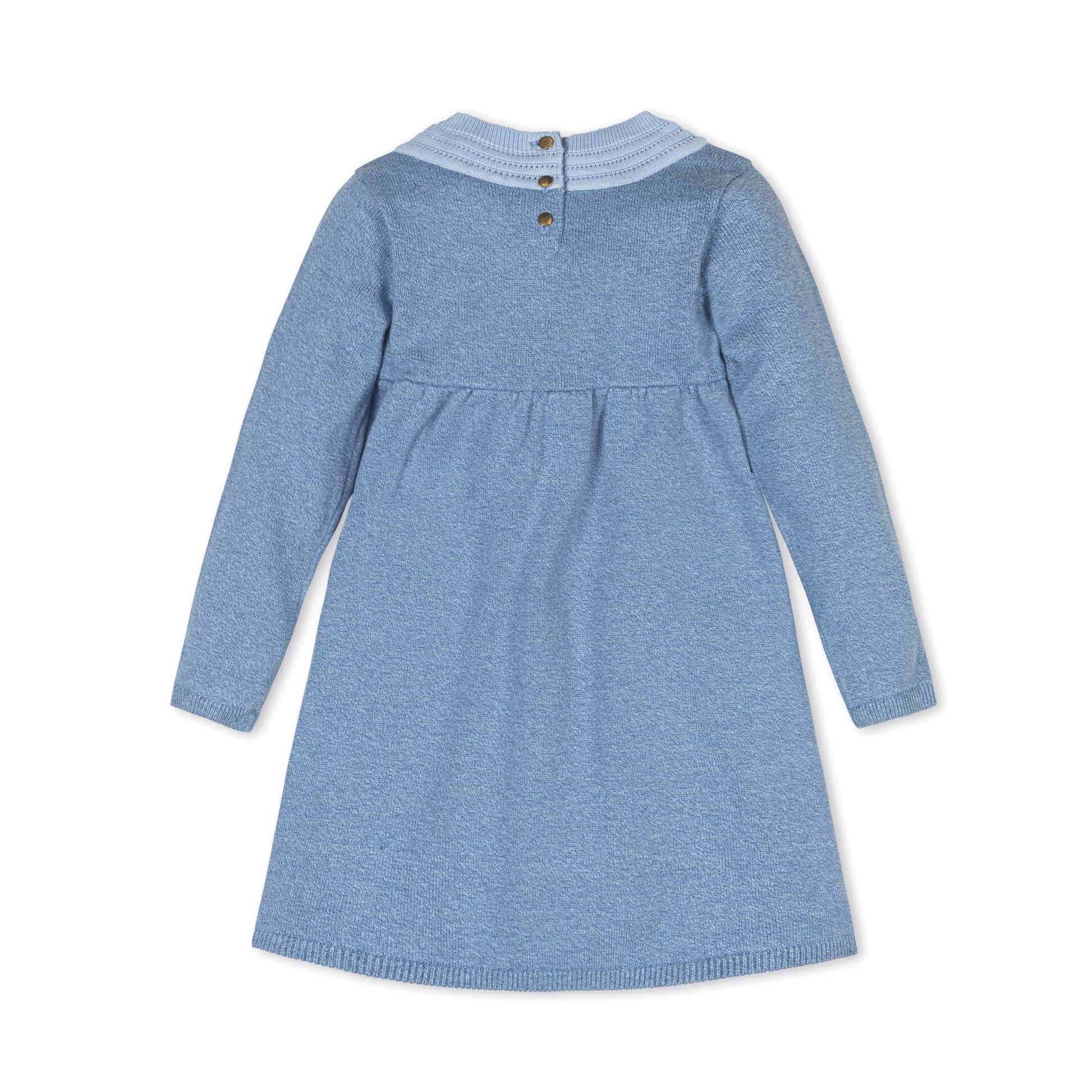 Organic Empire Collar Detail Dress - Baby Organic