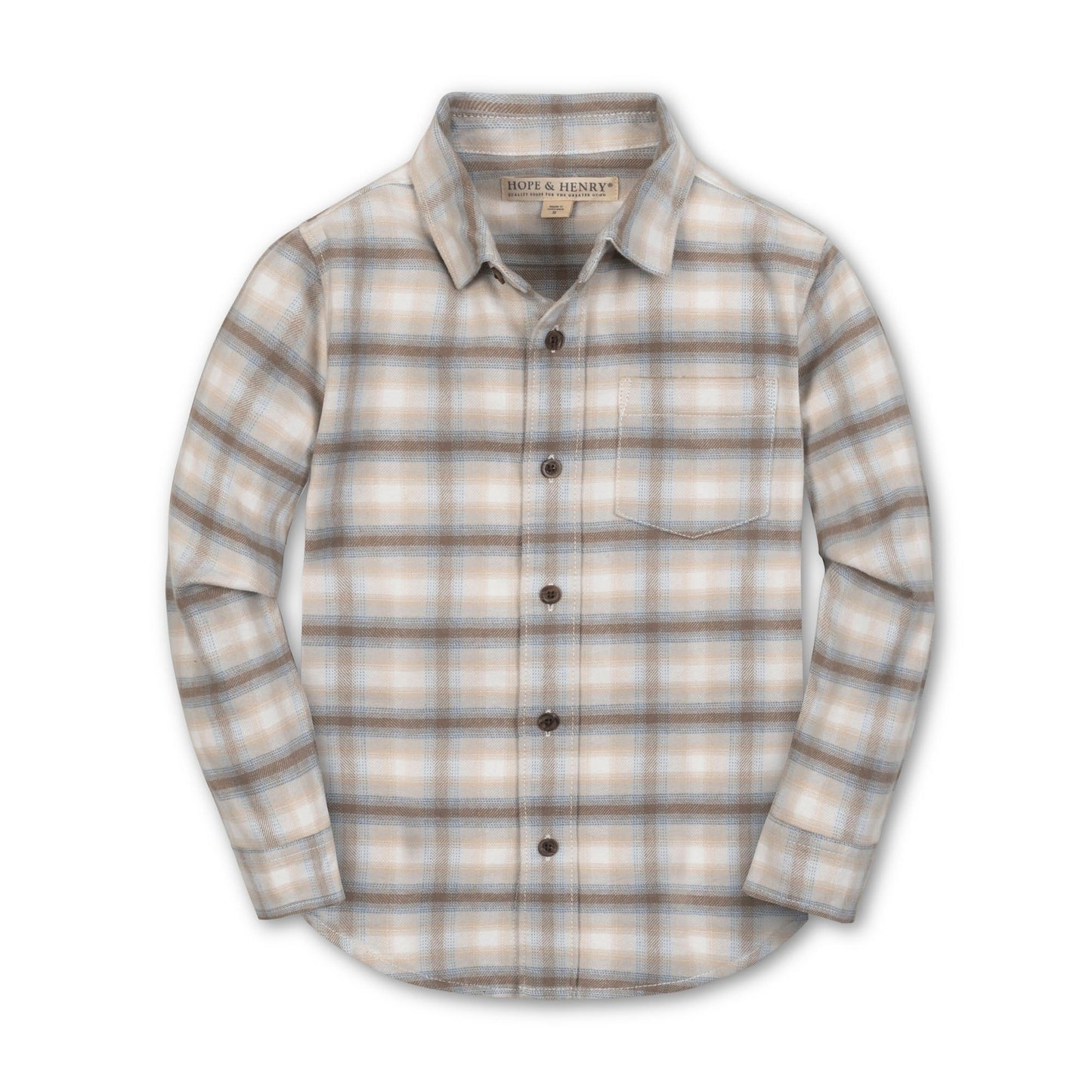 Organic Flannel Shirt - Baby Organic