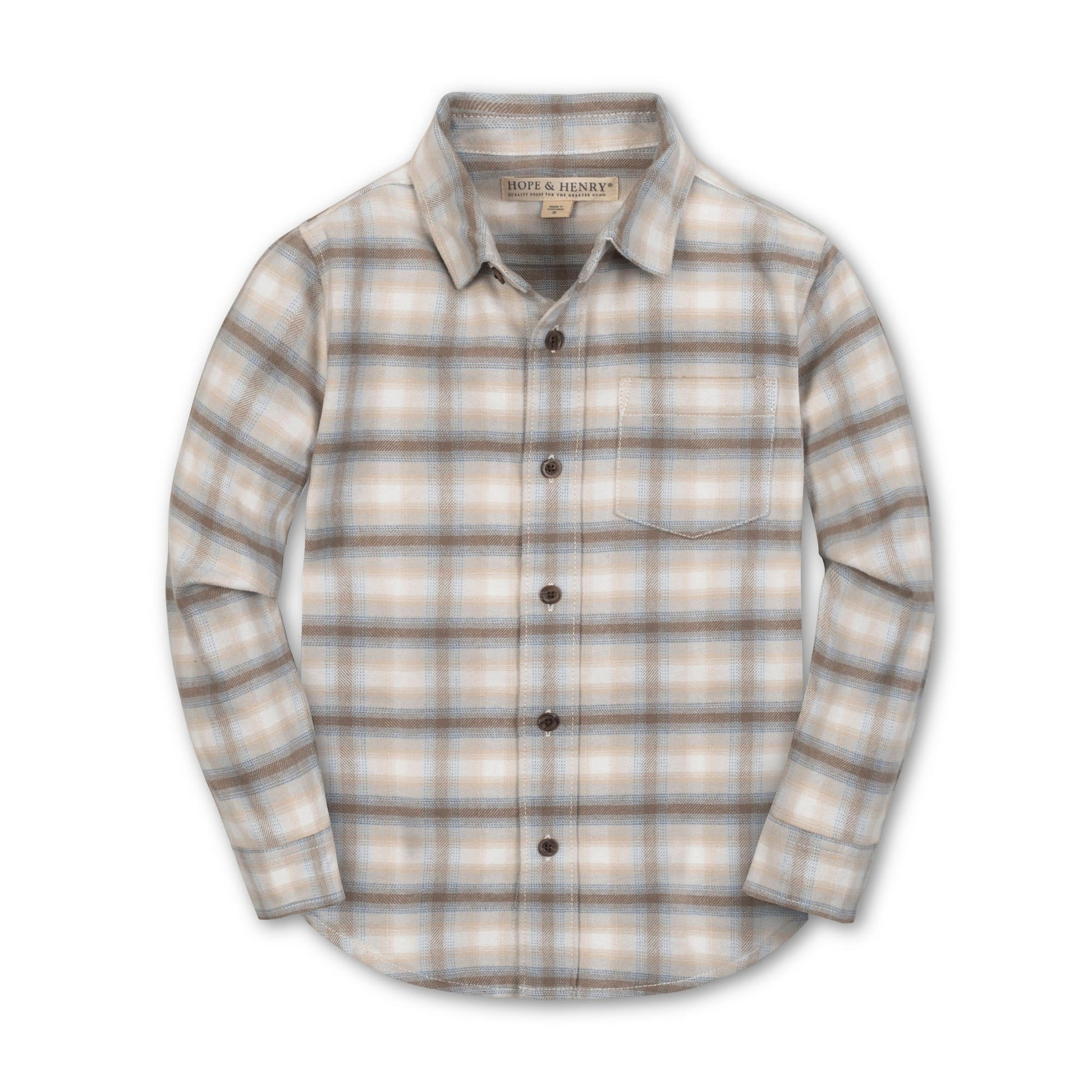 Organic Flannel Shirt - Baby Organic