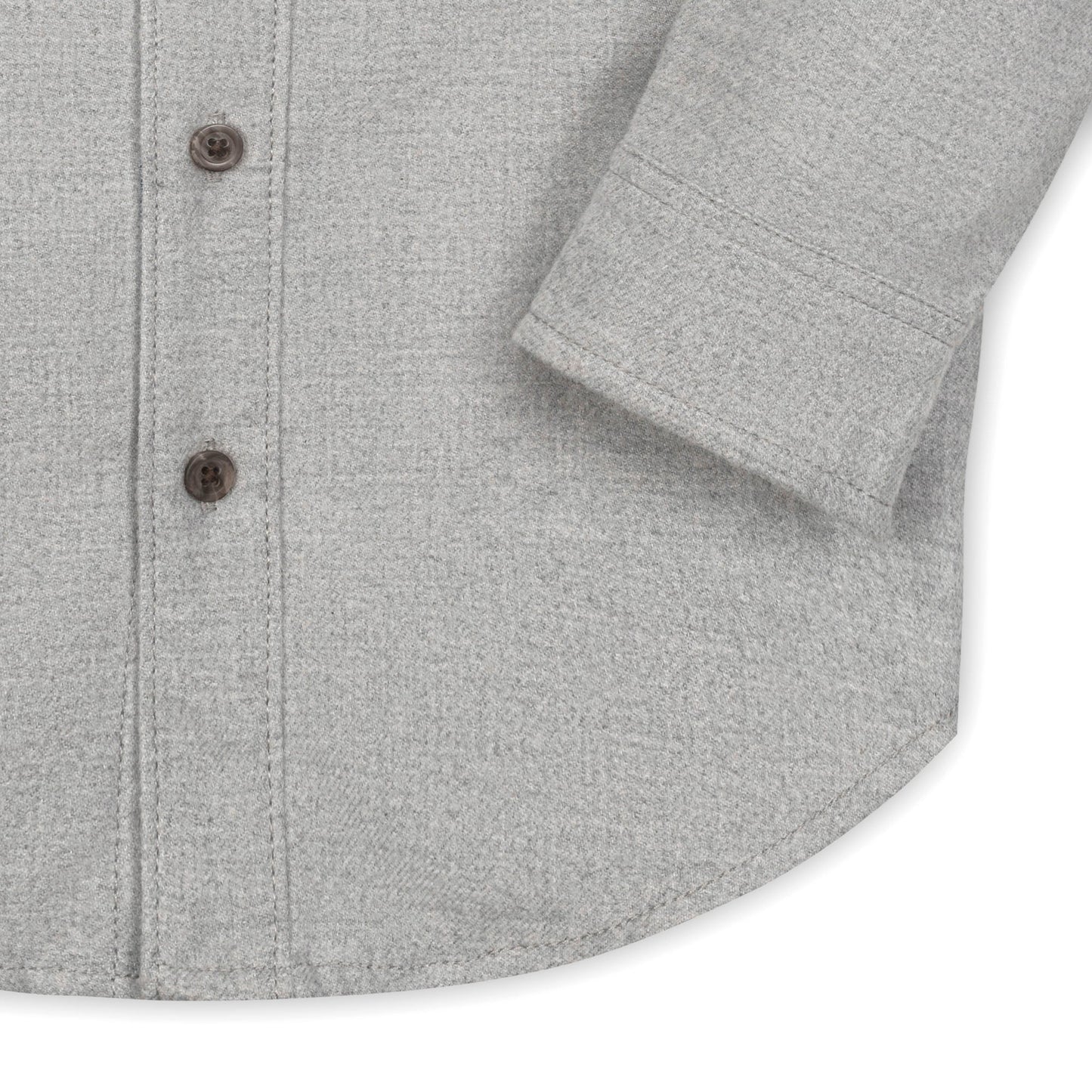 Organic Flannel Shirt with Elbow Patches - Baby Organic