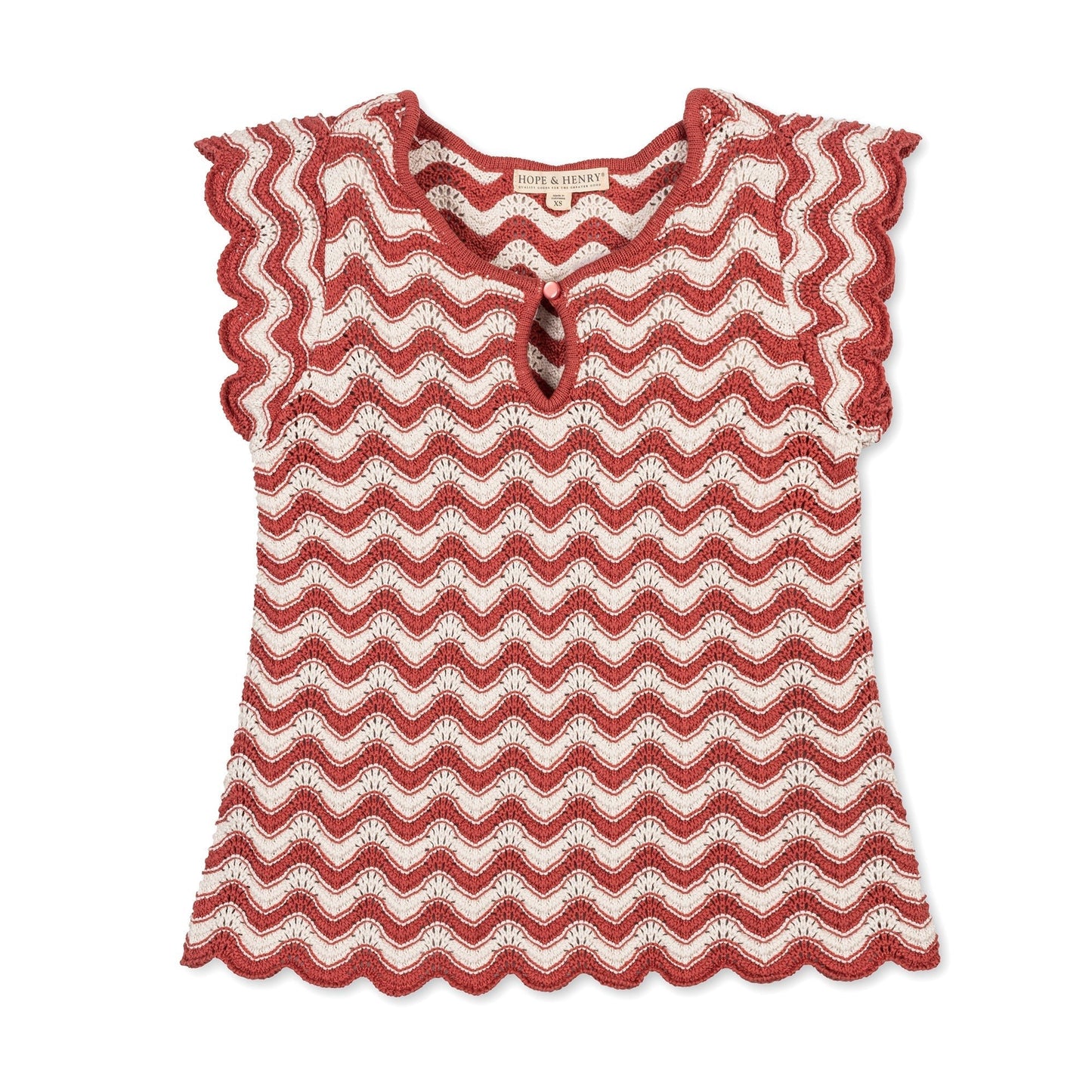 Organic Flutter Sleeve Sweater Top - Baby Organic