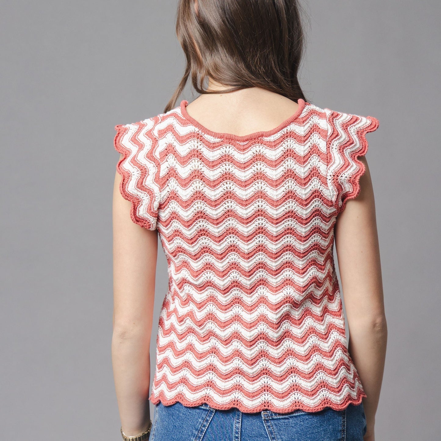 Organic Flutter Sleeve Sweater Top - Baby Organic