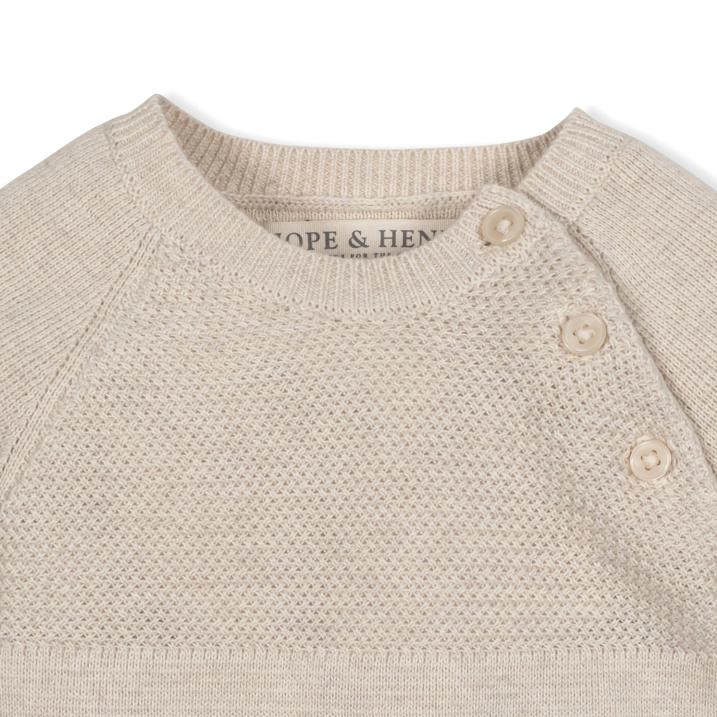 Organic Footed Sweater Romper - Baby Organic