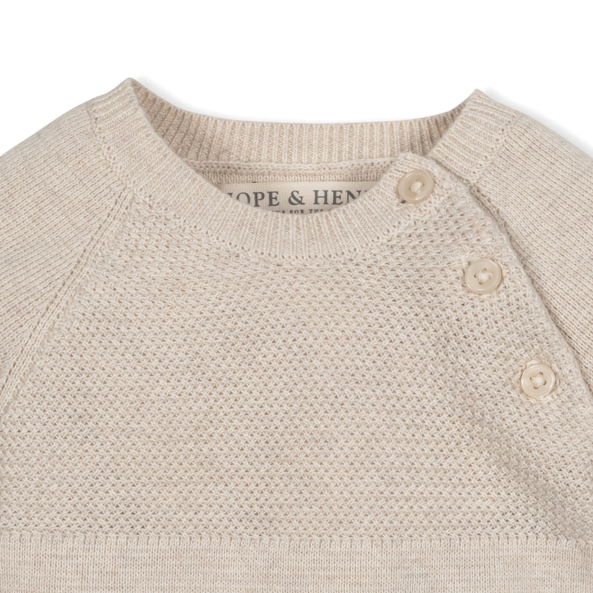 Organic Footed Sweater Romper - Baby Organic
