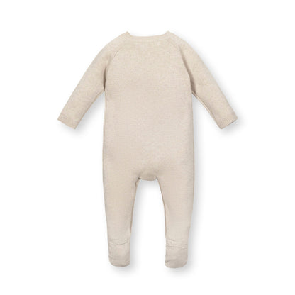 Organic Footed Sweater Romper - Baby Organic