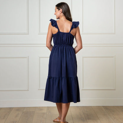 Organic Knit Flounce Dress - Baby Organic