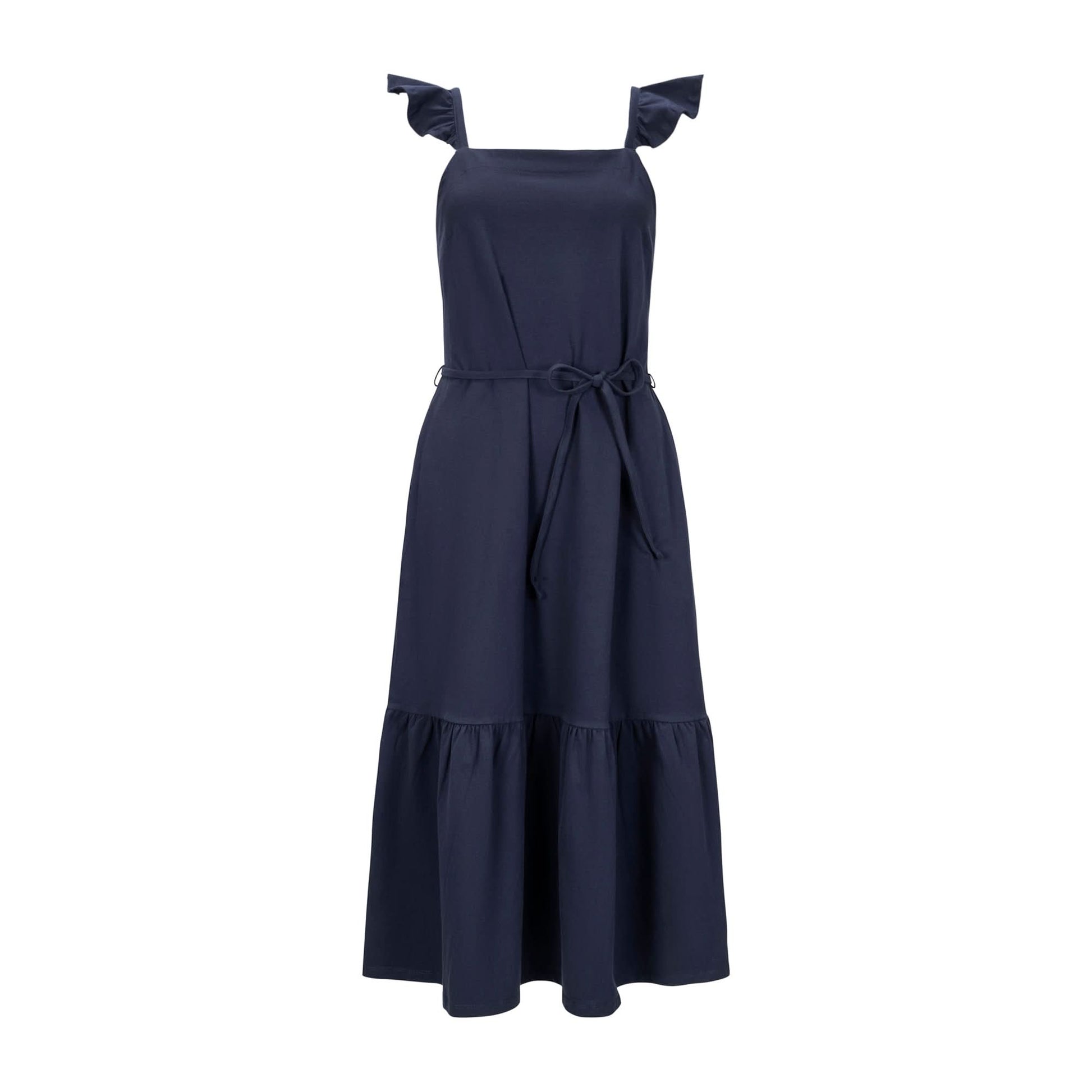 Organic Knit Flounce Dress - Baby Organic