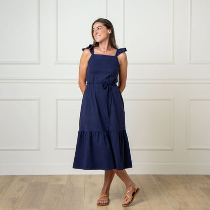 Organic Knit Flounce Dress - Baby Organic