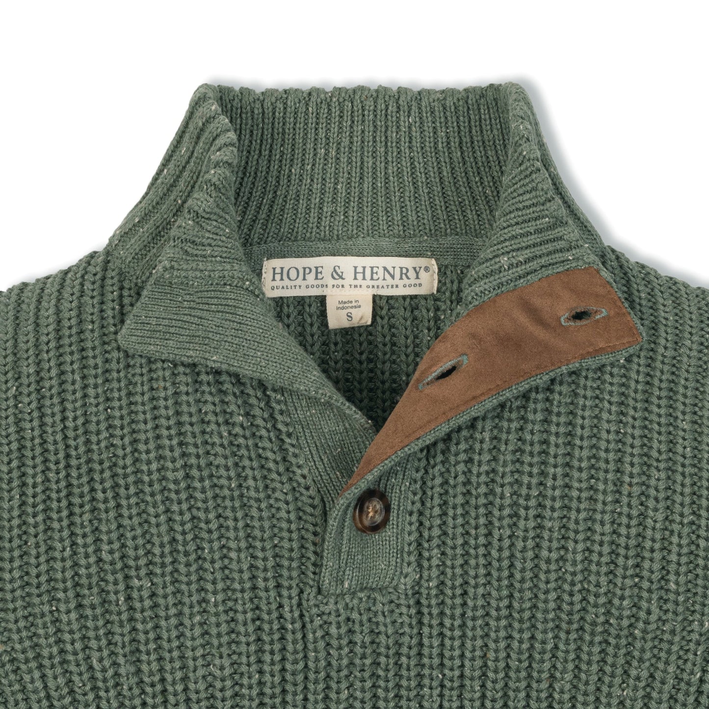 Organic Mock Neck Sweater - Baby Organic
