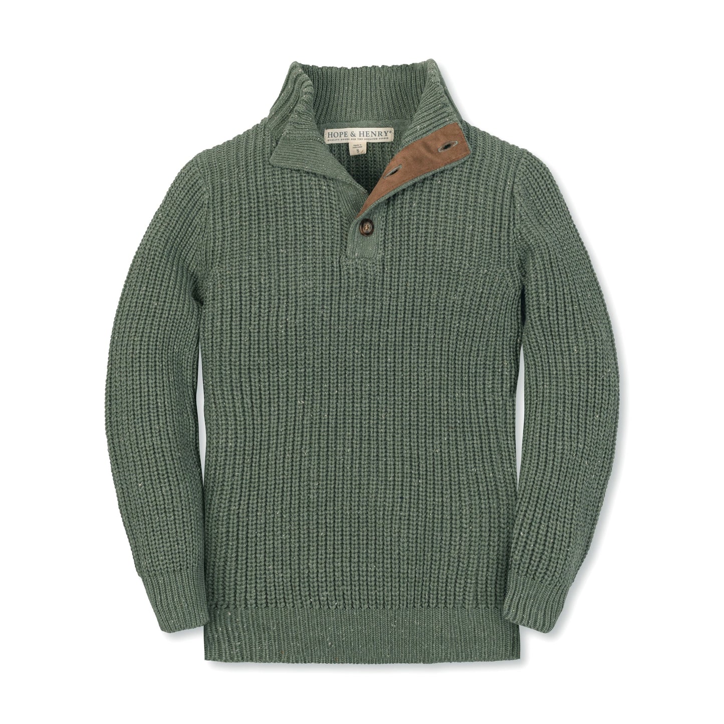 Organic Mock Neck Sweater - Baby Organic