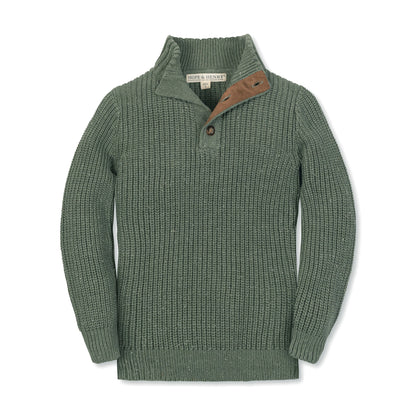 Organic Mock Neck Sweater - Baby Organic