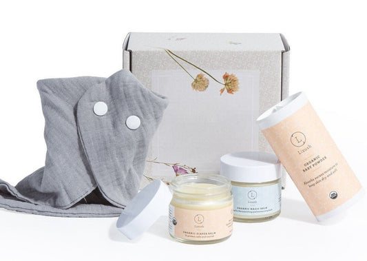 Organic new baby gift set - welcome little one! - Baby Organic