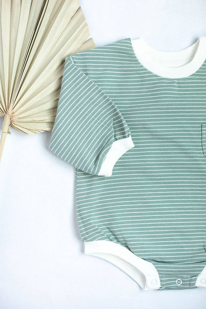 Organic Oversized Bubble Romper - Baby Organic