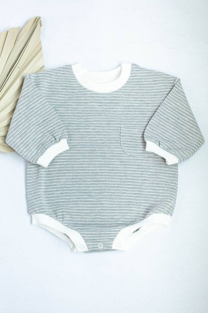 Organic Oversized Bubble Romper - Baby Organic