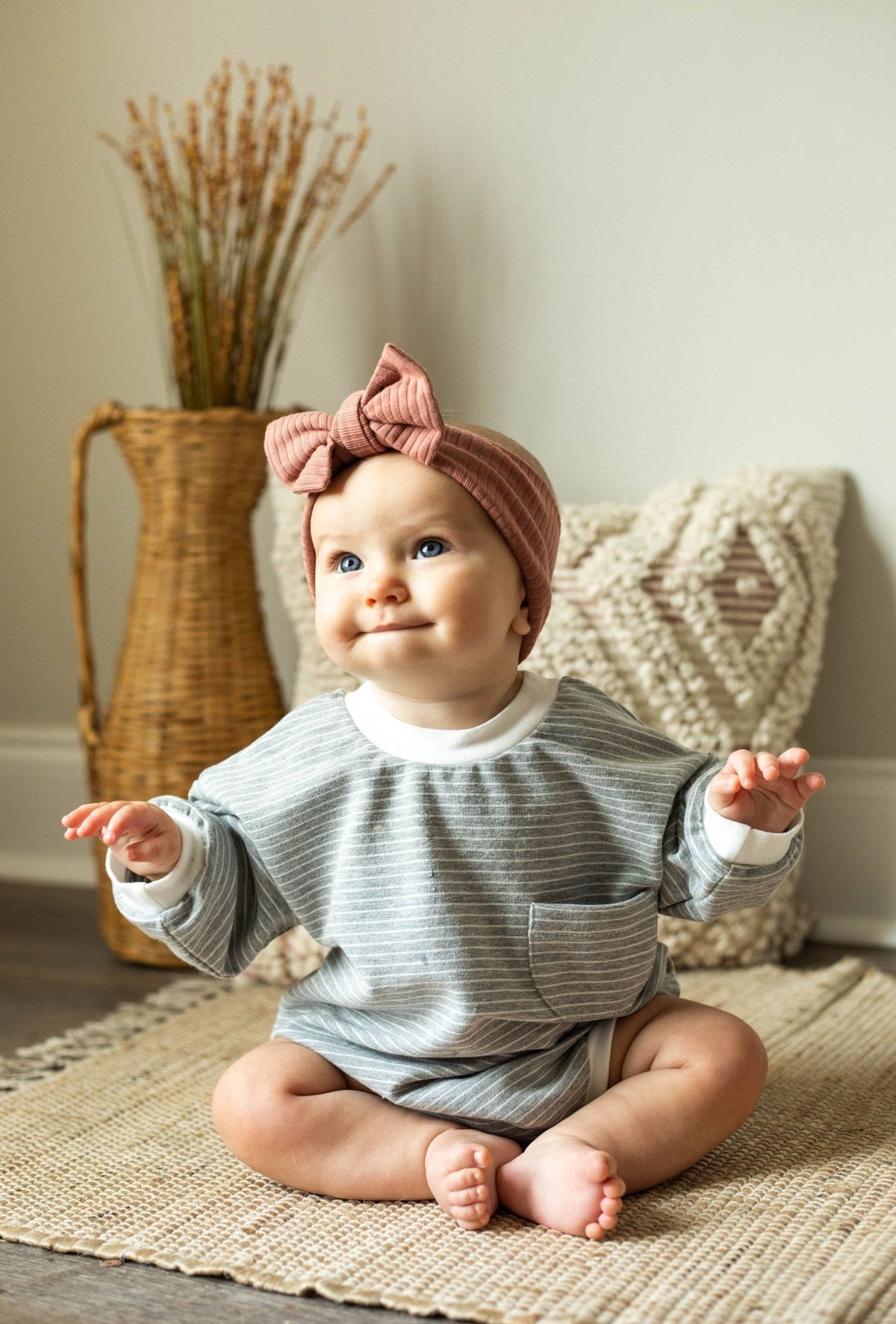 Organic Oversized Bubble Romper - Baby Organic