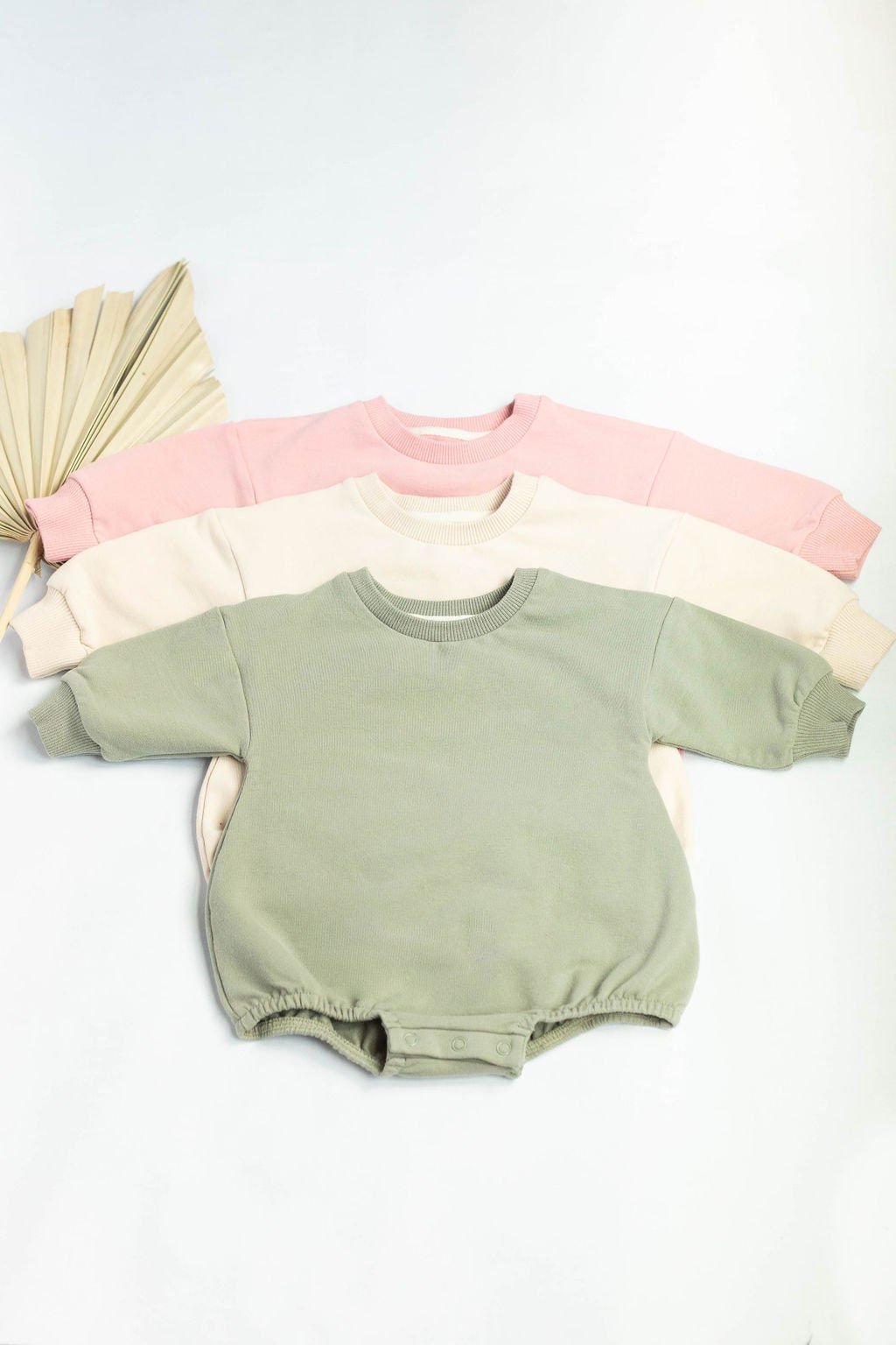 Organic Oversized Sweatshirt baby boy girl romper - Baby Organic