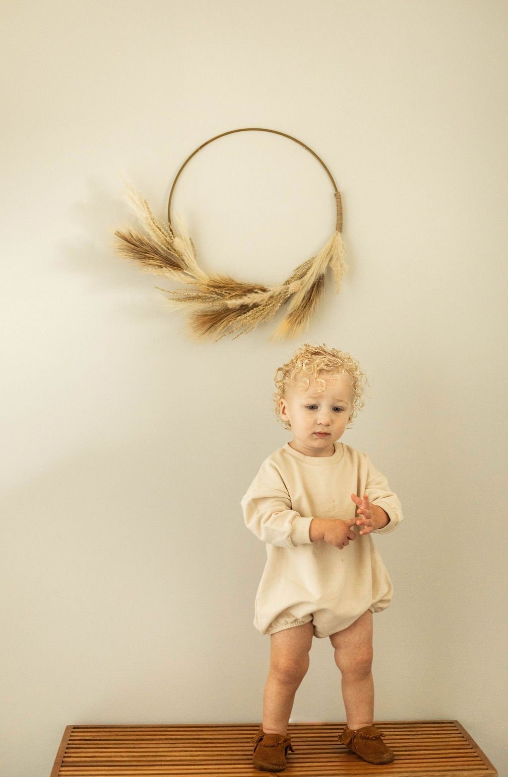 Organic Oversized Sweatshirt baby boy girl romper - Baby Organic