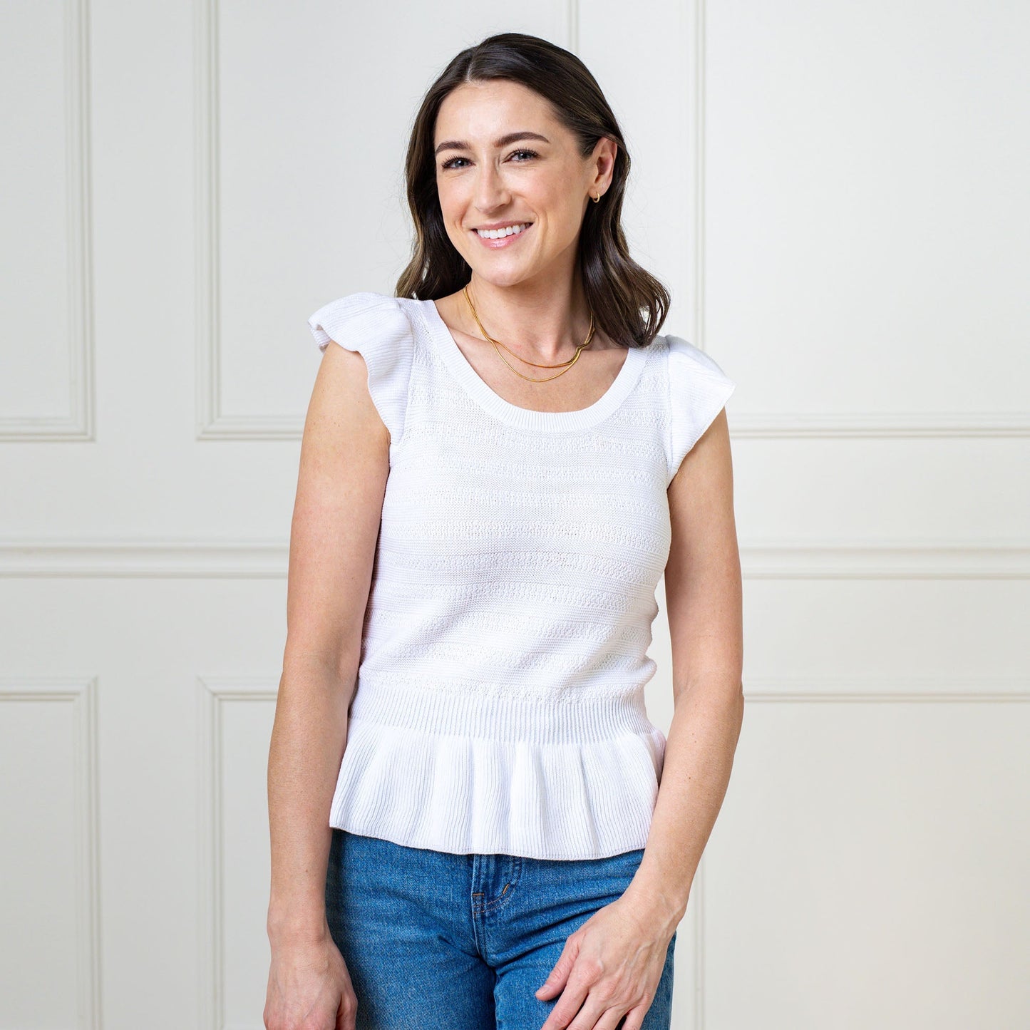 Organic Peplum Sweater Top - Baby Organic