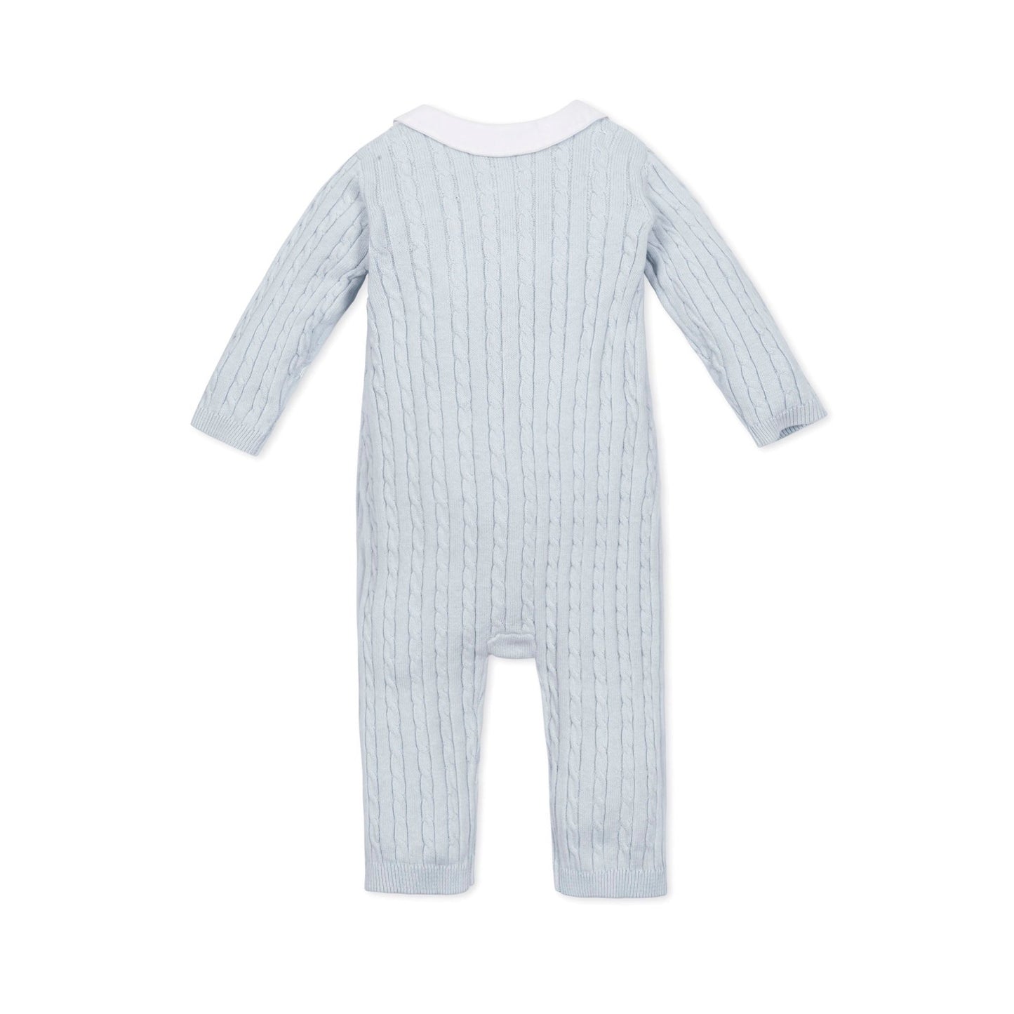 Organic Peter Pan Collar Sweater Romper - Baby Organic