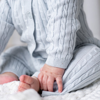Organic Peter Pan Collar Sweater Romper - Baby Organic