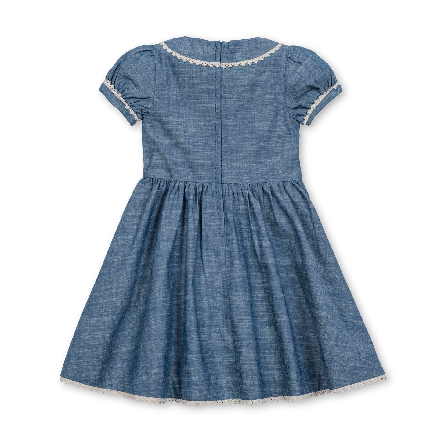 Organic Pintuck Chambray Dress - Baby Organic