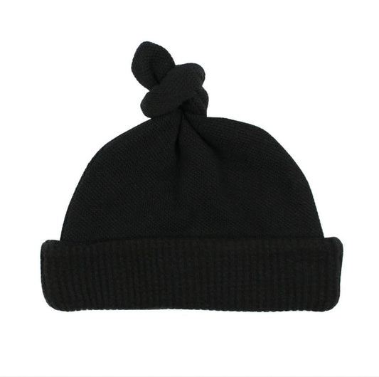 Organic Pique Knotted Hat - Baby Organic