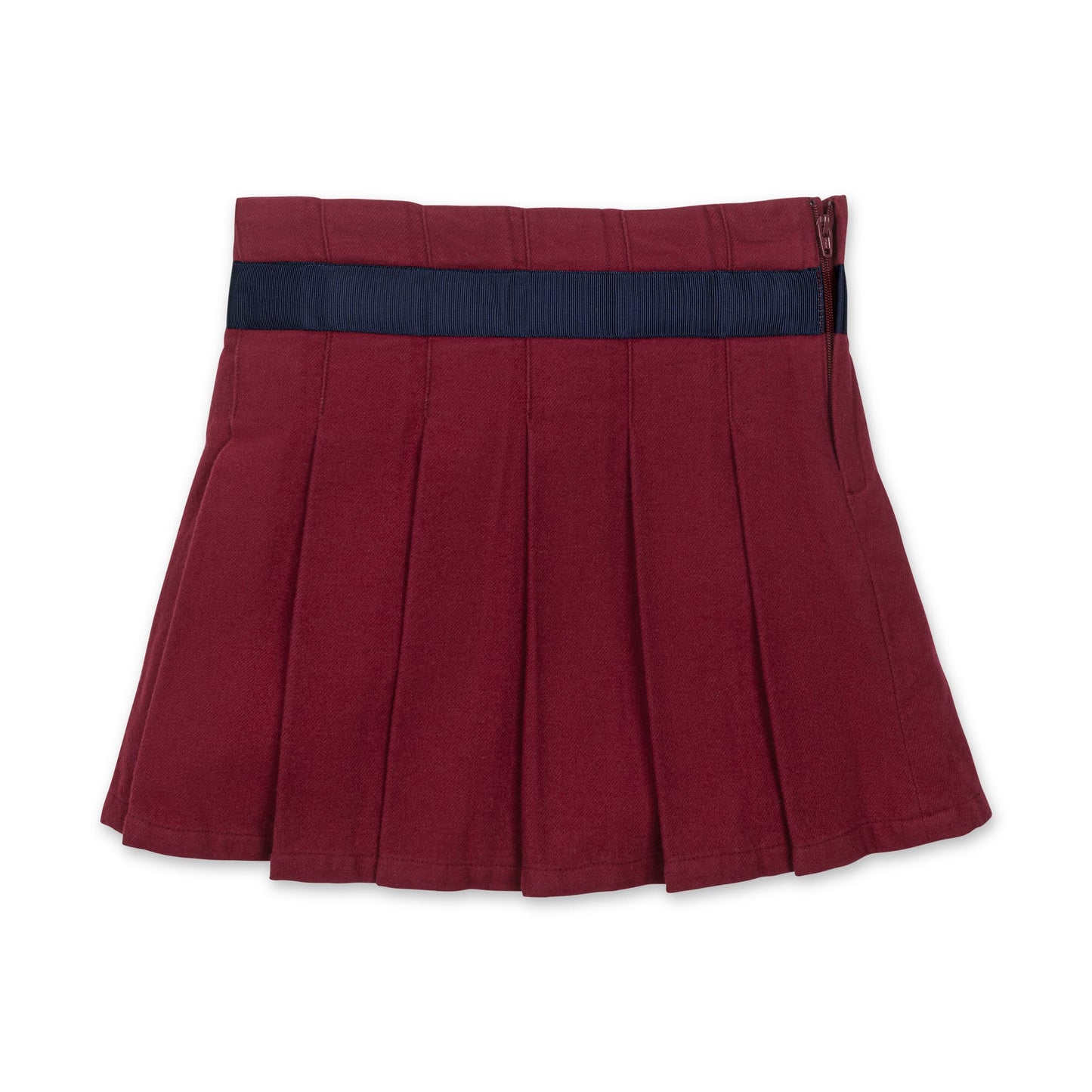 Organic Pleated Skirt with Bow classic pleated everyday outfit skirt