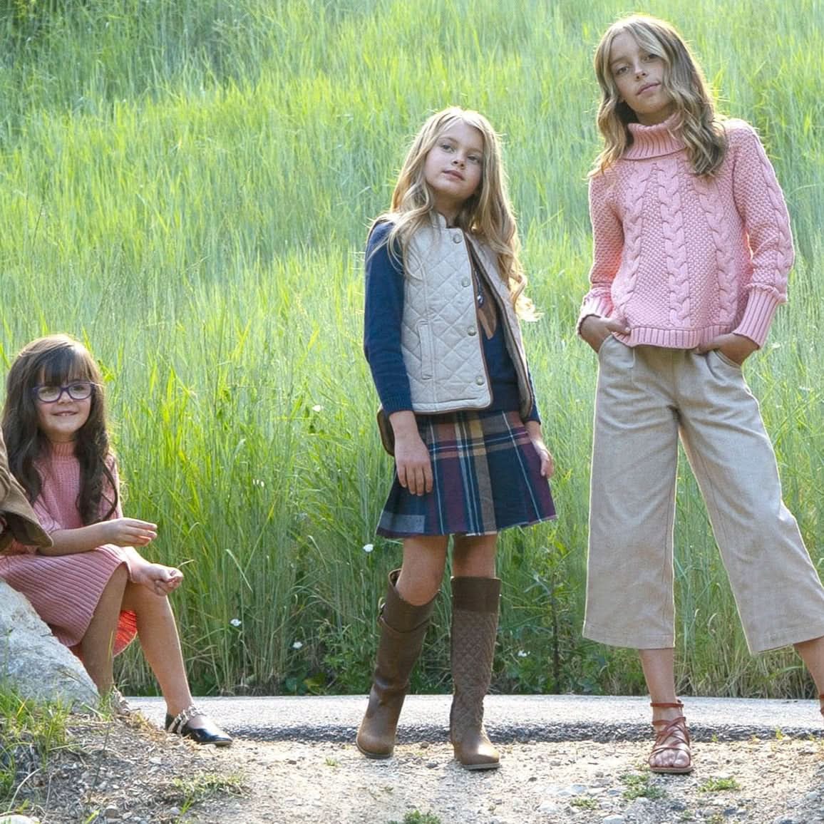 Organic Pleated Skirt with Buckle Detail - Baby - Baby Organic