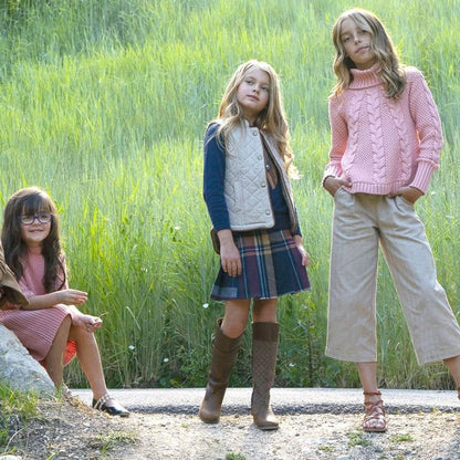 Organic Pleated Skirt with Buckle Detail - Baby - Baby Organic