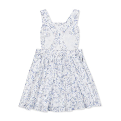 Organic Ruffle Apron Dress comfortable soft cotton fashion dress