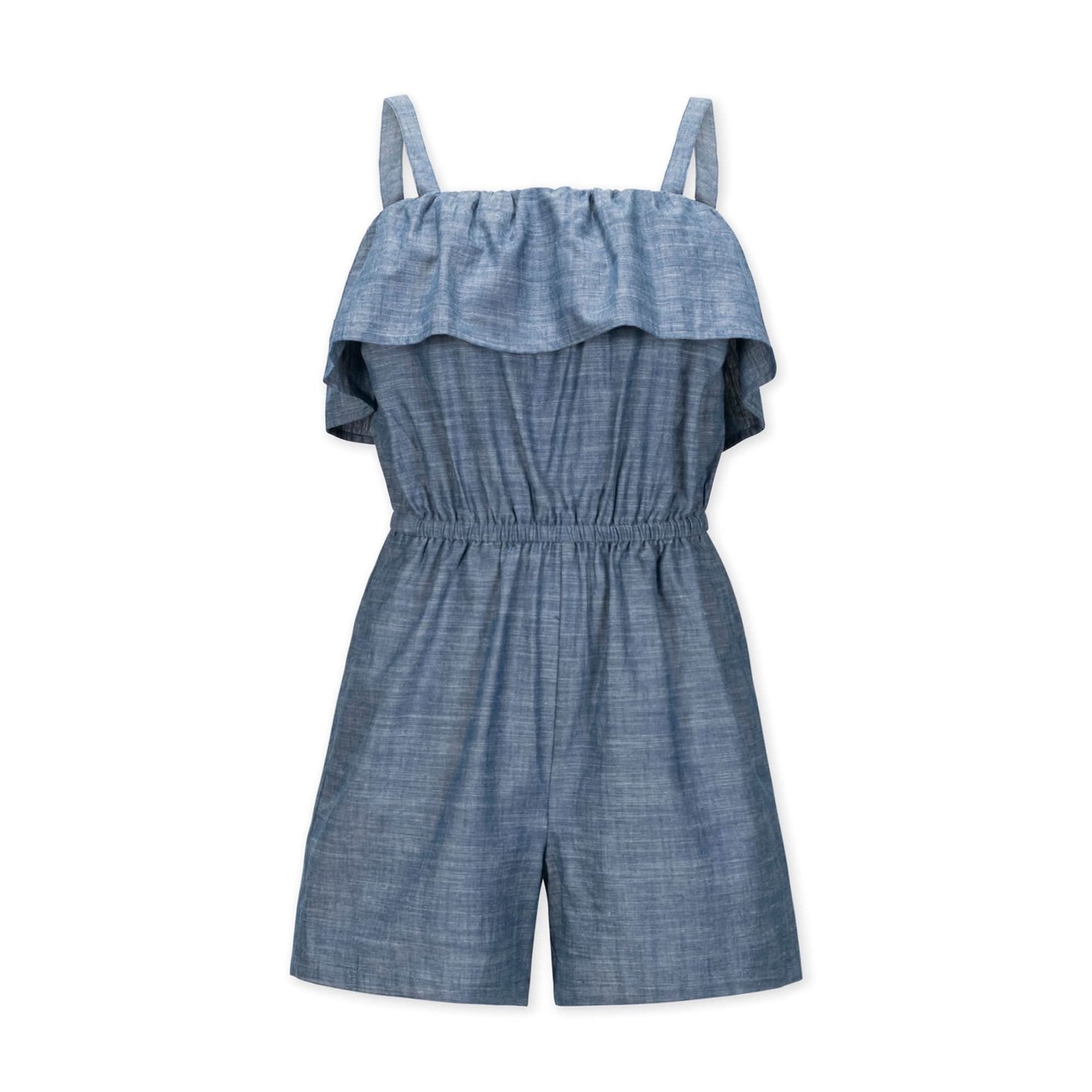 Organic Ruffle Top Romper - Baby Organic