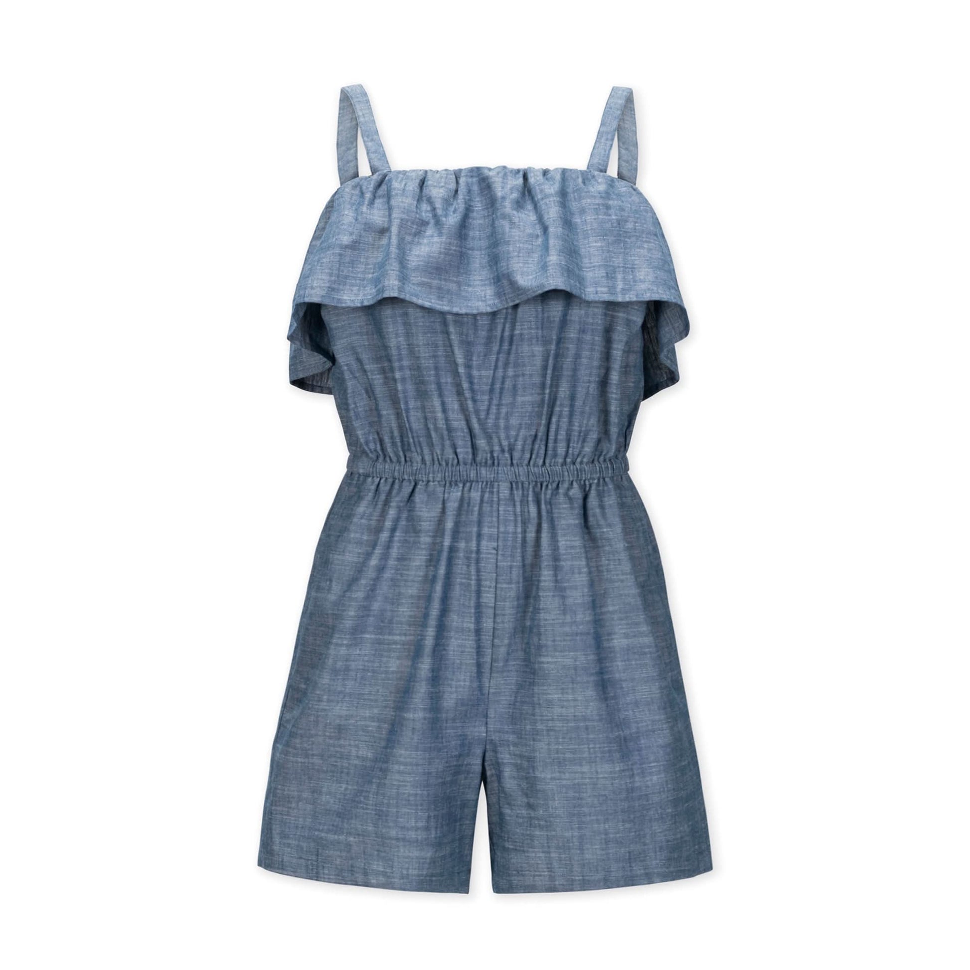 Organic Ruffle Top Romper - Baby Organic