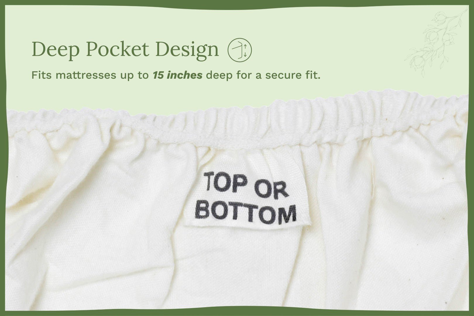 Organic Sateen Bed Sheets Set - Baby Organic