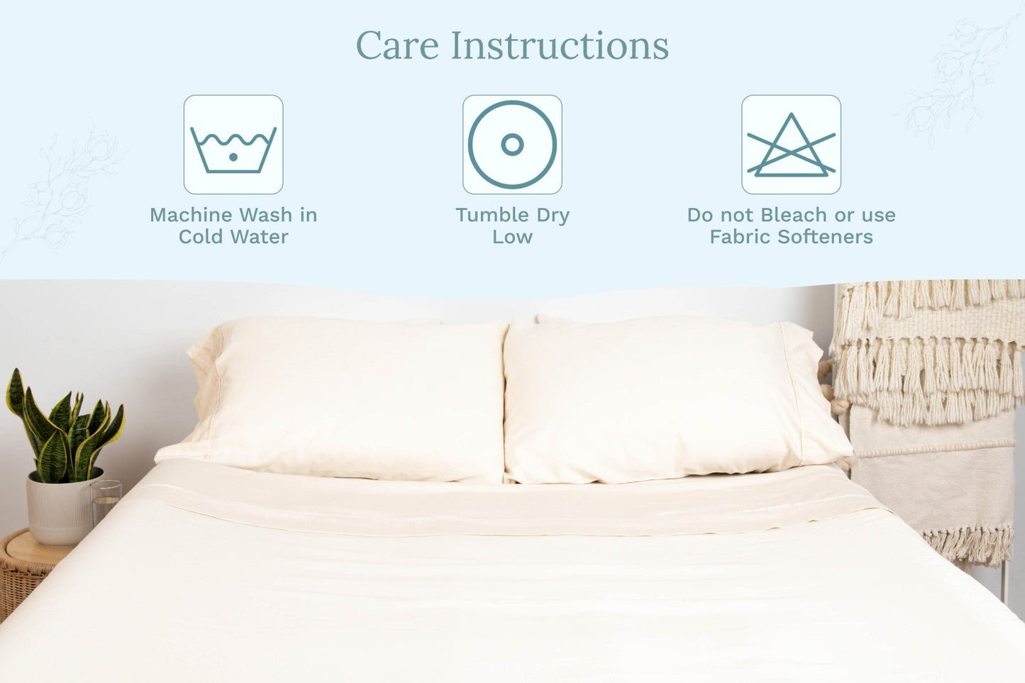Organic Sateen Pillowcases - Baby Organic