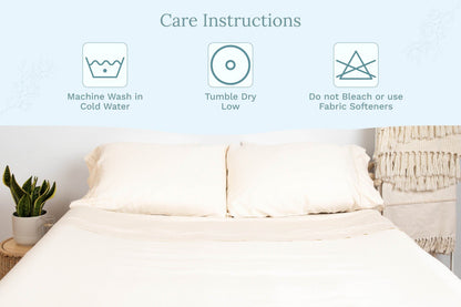 Organic Sateen Pillowcases - Baby Organic