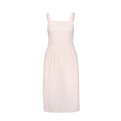 Organic Seersucker Sheath Dress Light Pink - Baby Organic