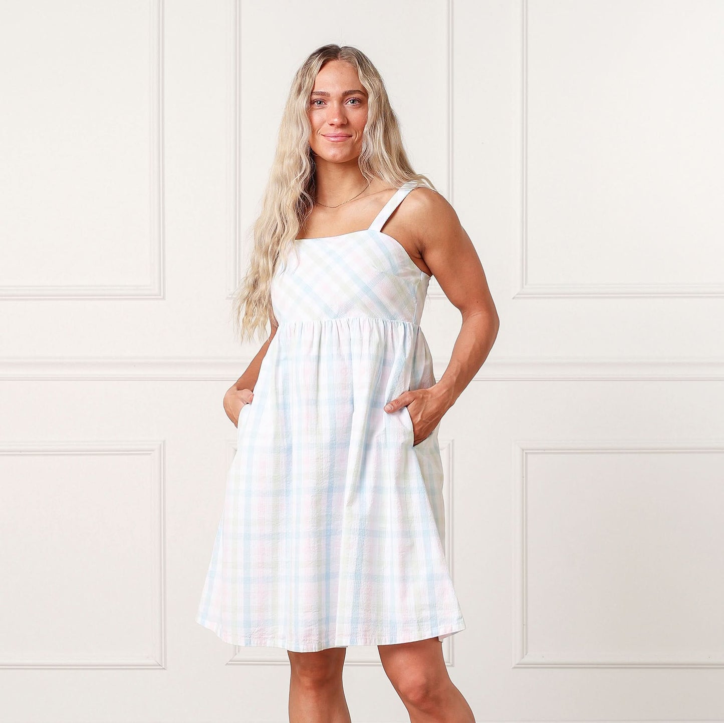 Organic Seersucker Sundress - Baby Organic